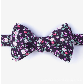 100% Handmade Butterfly Cotton Printed Bow Tie